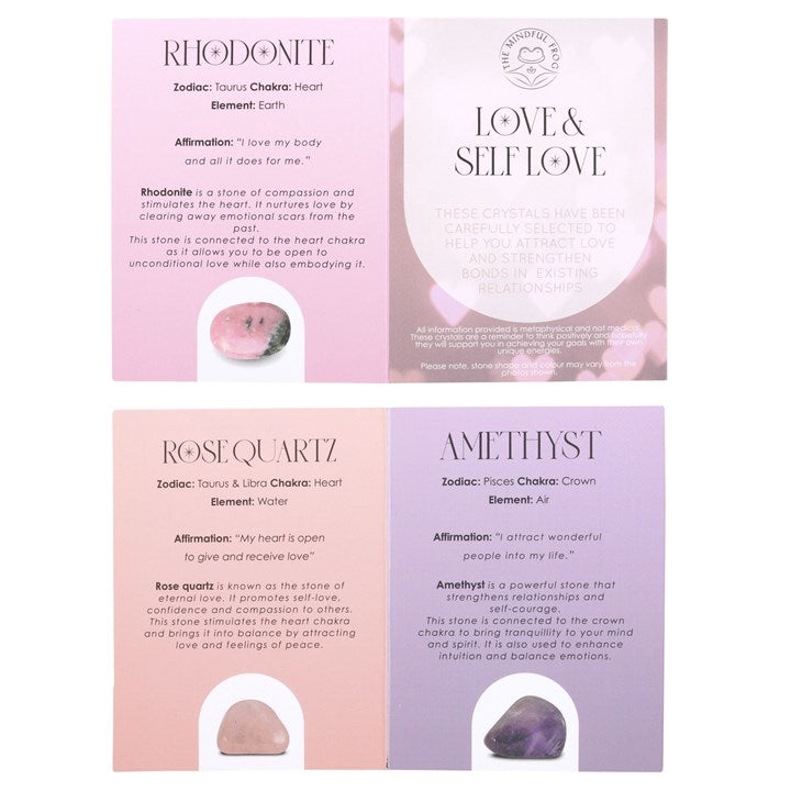 Love & Self Love Healing Crystal Set image 2
