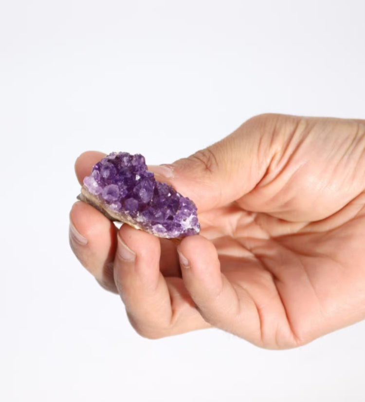 Small Natural High Grade Amethyst Cluster (approx 3-8cm) image 1