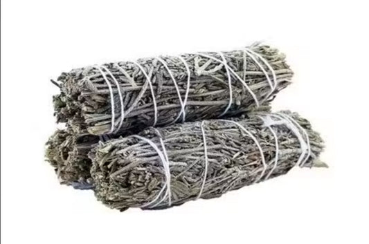 10cm Lavender Sage smudge stick for calming energy cleansing rituals and spiritual purification